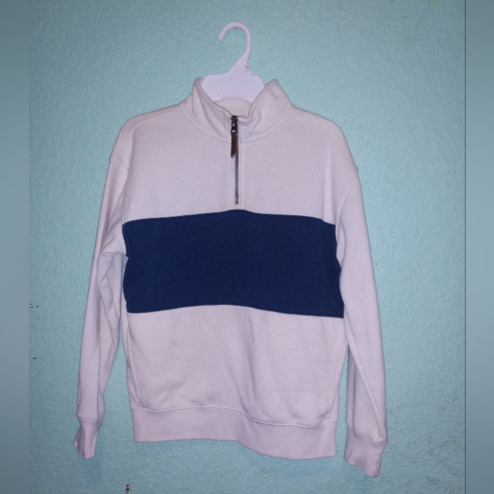 Zara Old Navy cream sweater 10-12